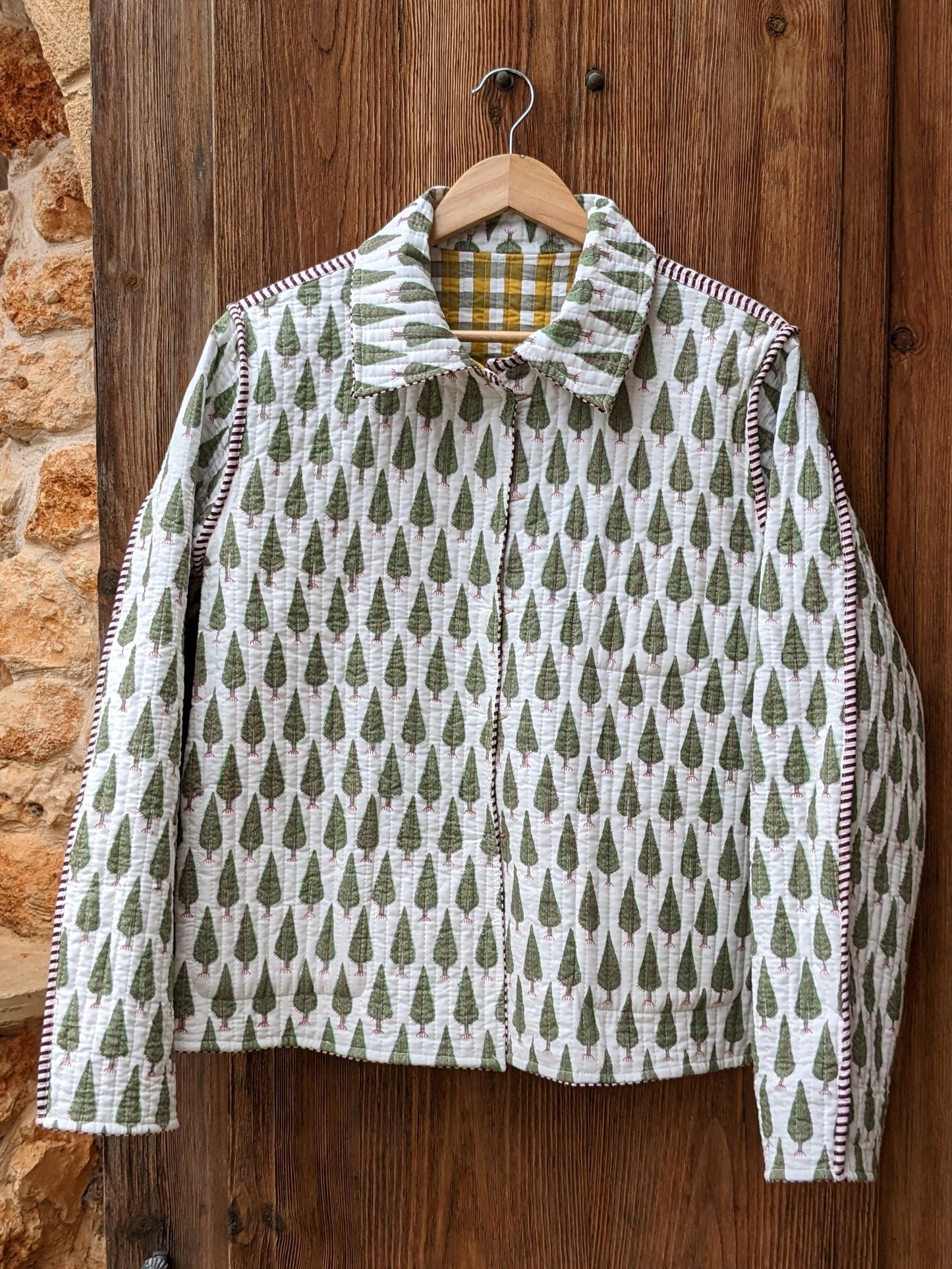 electra jacket, reversible