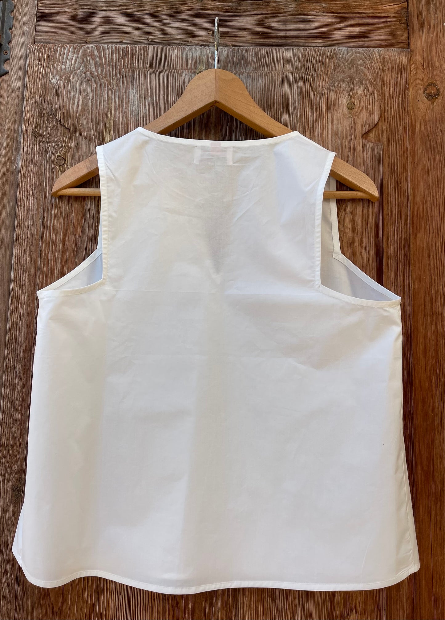 danielle top, poplin