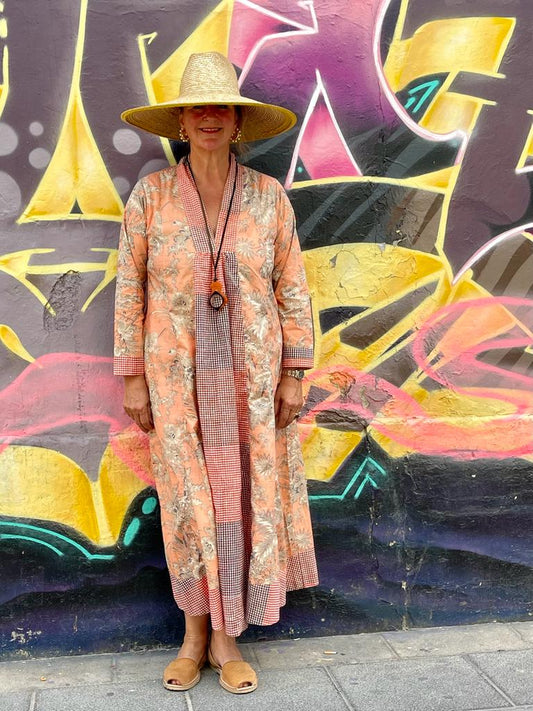merope flamingo dress