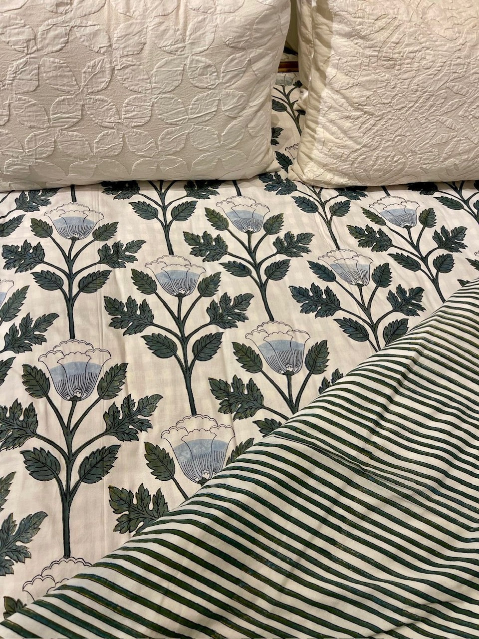 bluebell cotton sheet, tablecloth, curtain panel