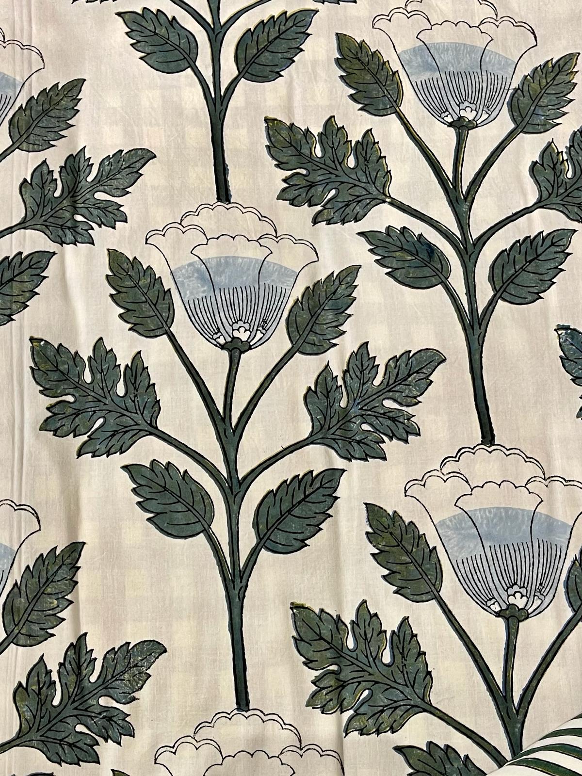 bluebell cotton sheet, tablecloth, curtain panel