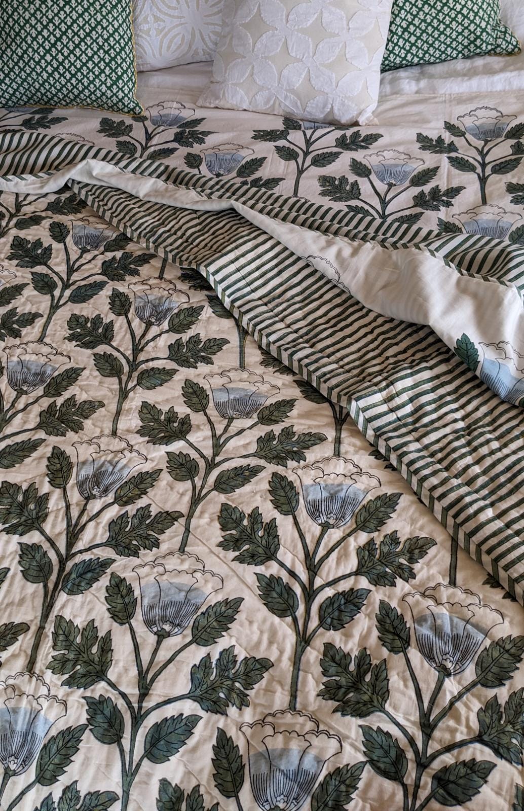 bluebell cotton quilt