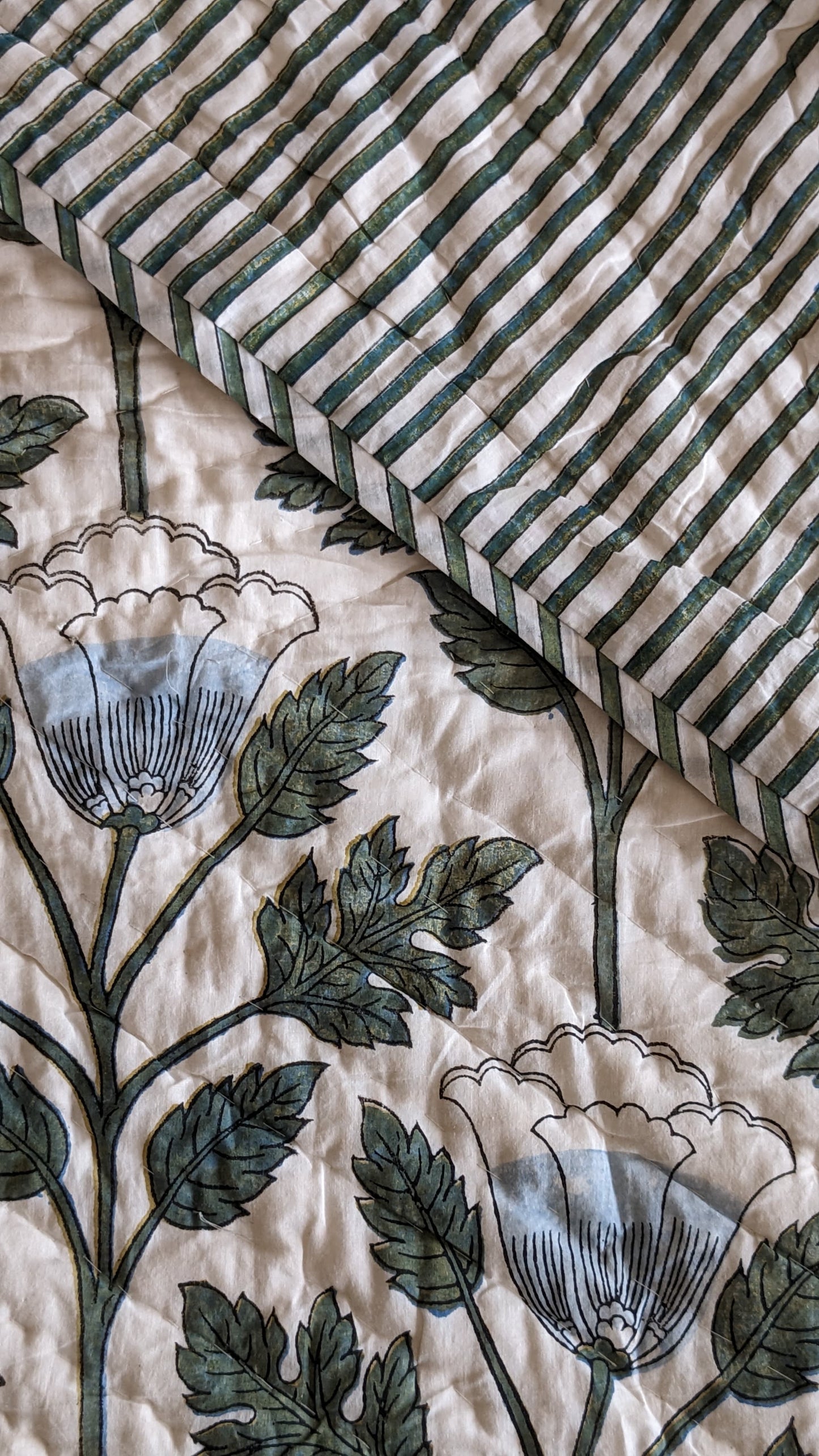 bluebell cotton quilt