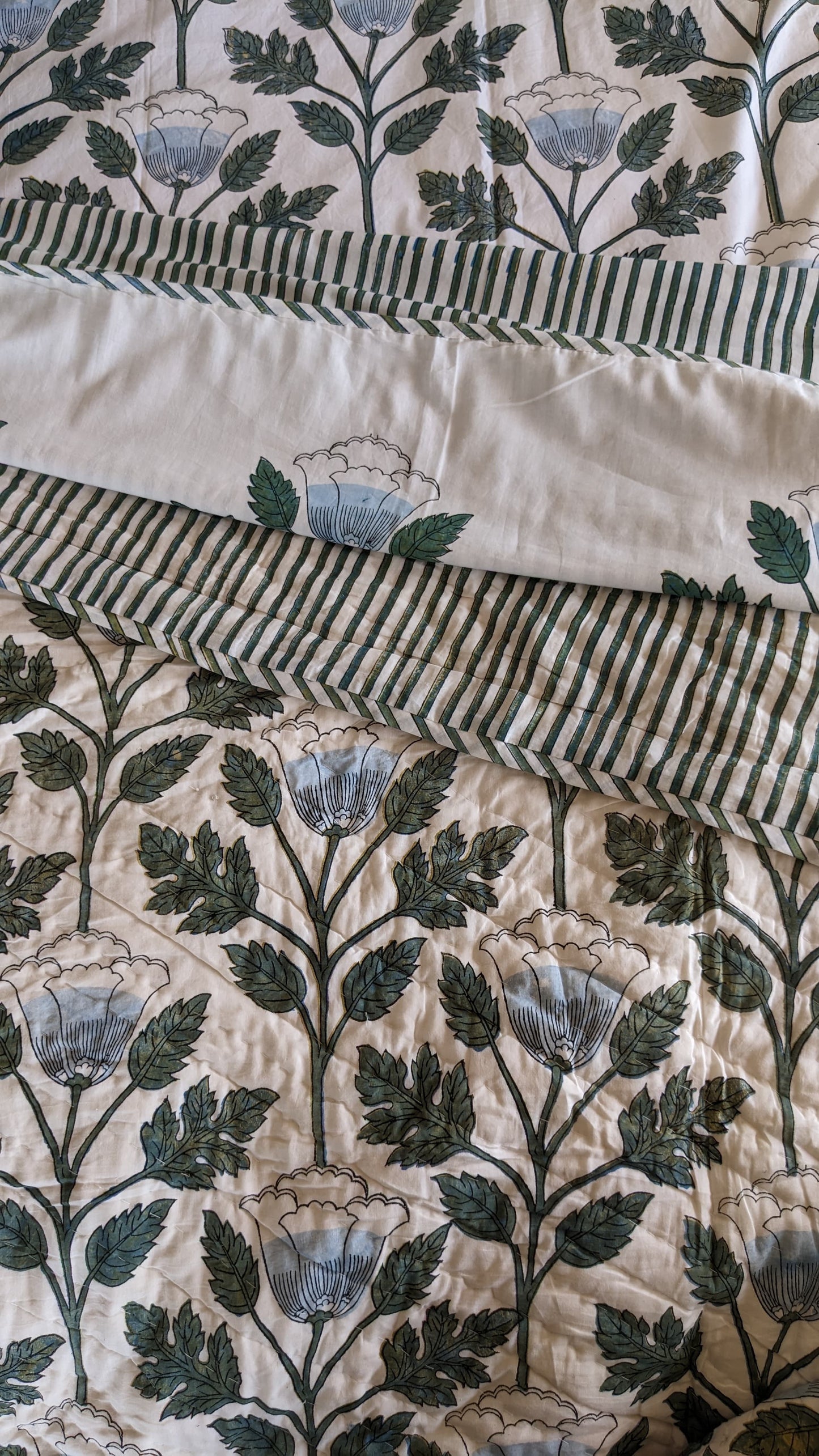 bluebell cotton quilt