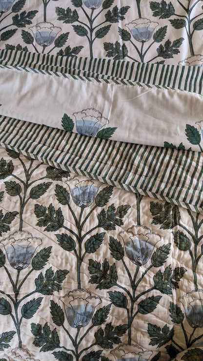 bluebell cotton quilt