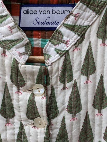 cypress waistcoat, reversible